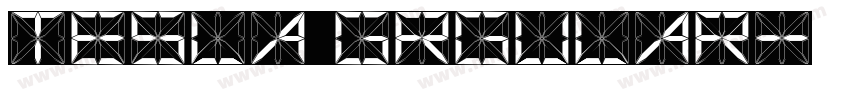 tesla grgular字体转换